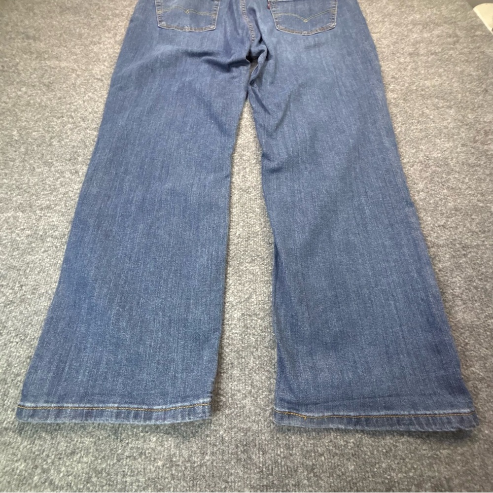 Levi's 559 Blue Jeans Men's 40x30 (40x30 fit) Relaxed Straight Medium Wash - Picture 12 of 16